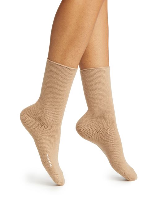 vince cashmere socks