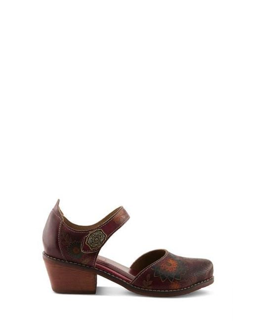 Spring Step Brown Cabracho Mary Jane Pump