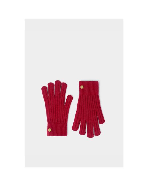 Katie Loxton Red Knitted Gloves