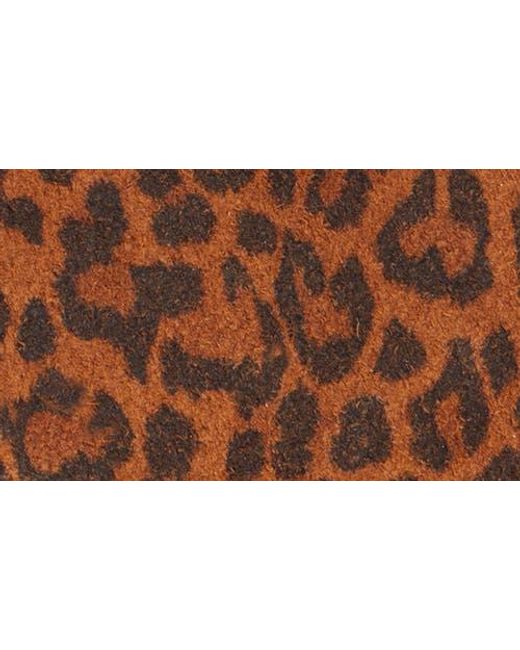 Isabel Marant Brown Oskan Print Suede Flat Pouch