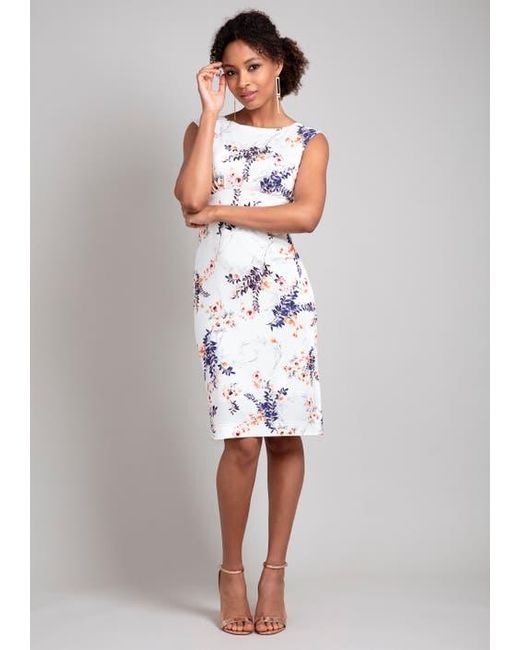 Alie Street London White Pippa Shift Dress