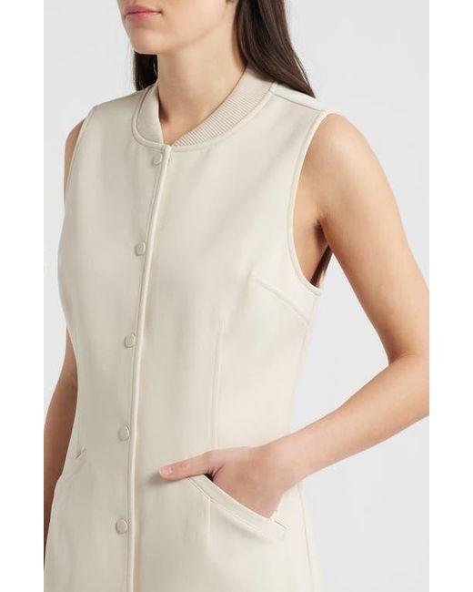 Bernardo Natural Jacket Shift Dress