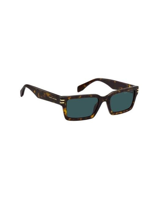 Marc Jacobs Black 54Mm Rectangular Sunglasses for men
