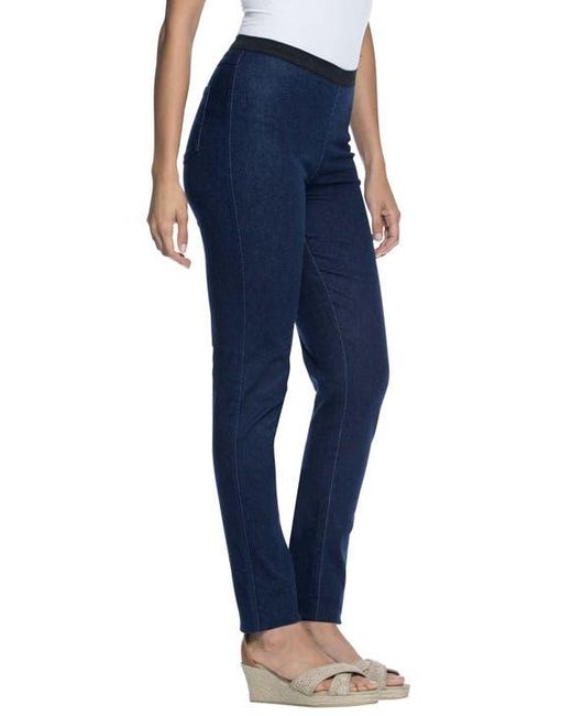 Jessica London Red Stretch Denim Straight-Leg Jegging