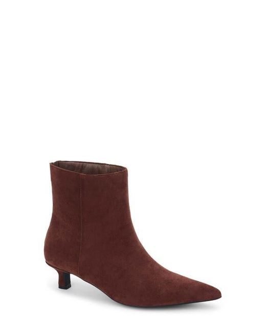 Matisse Brown Genesis Kitten Heel Bootie
