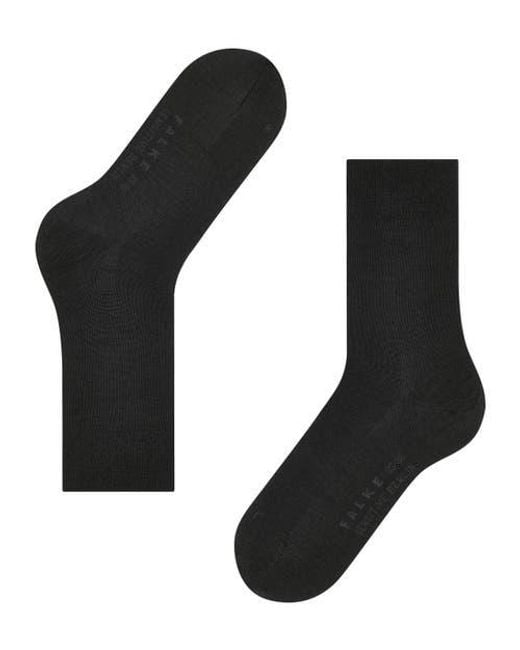 Falke Black Sensitive Berlin Socks For Diabetics