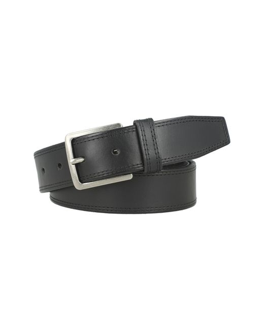 Frye Black Leather Belt for men