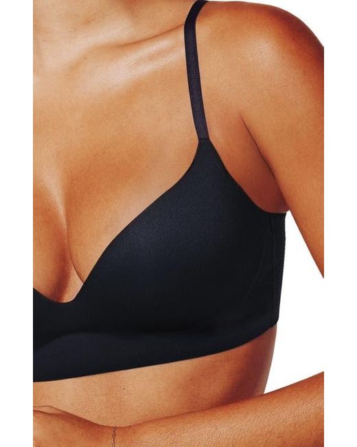 Thirdlove Blue Zero Edge Wireless Push-Up Bra