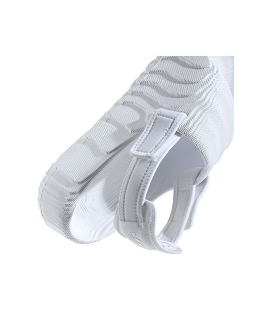 Adidas White Adilette 22 Xlg Lifestyle Slingback Sandal
