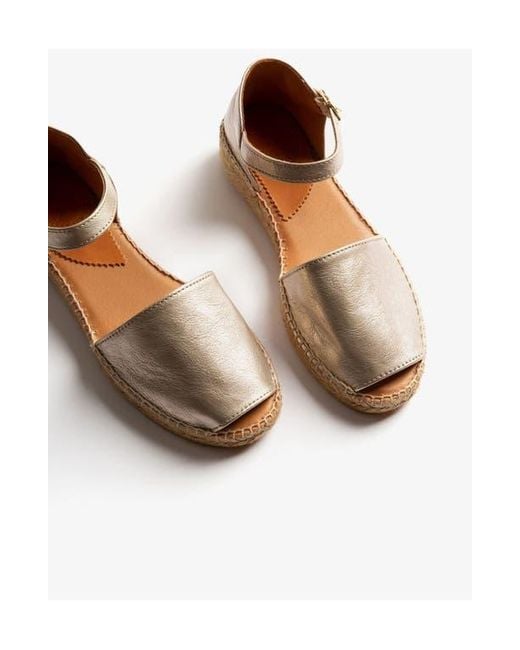 Penelope Chilvers Natural Montserrat Ankle Strap Espadrille