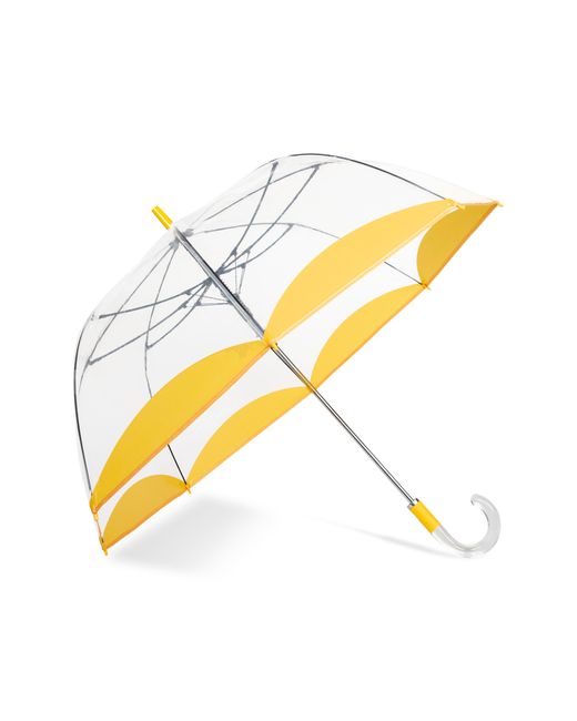 Shedrain Yellow Clear Dome Bubble Umbrella