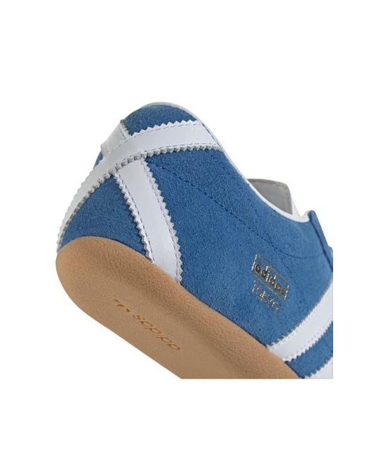 Adidas Blue Tokyo Low Top Suede Sneaker