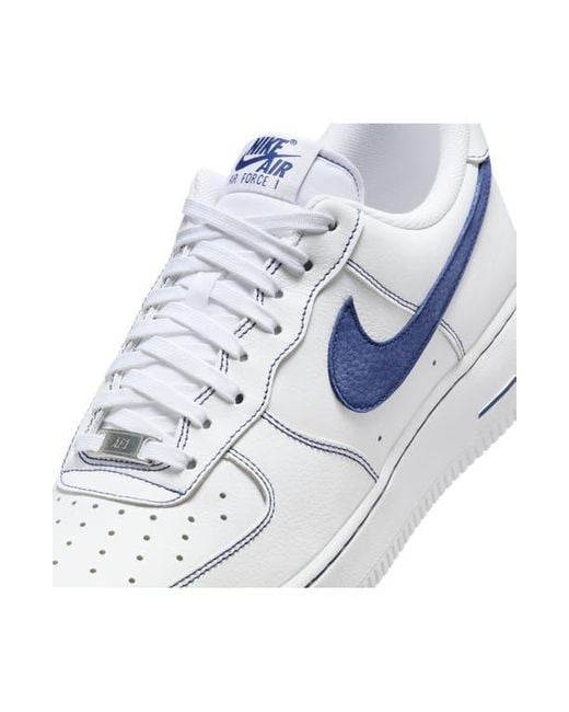 Nike Blue Air Force 1 '07 Lv8 Sneaker for men