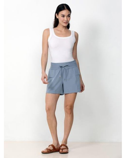 Single Stitch Black Lightweight Cargo Short