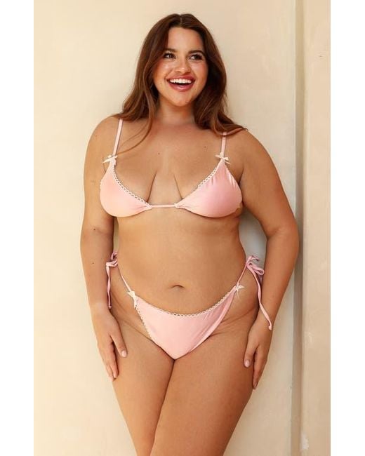 Dippin' Daisy's Natural Chapel Triangle Bikini Top