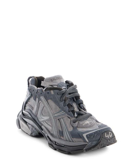 Balenciaga Gray Runner Sneaker for men