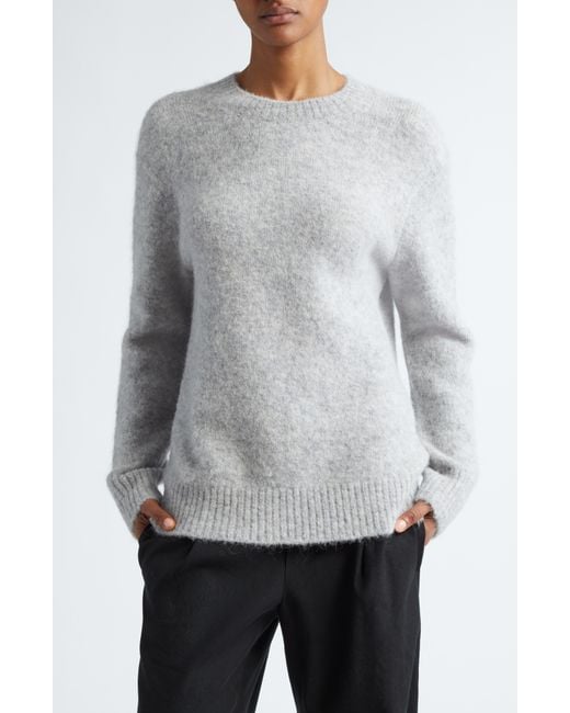 Vince Gray Alpaca Blend Tunic Sweater