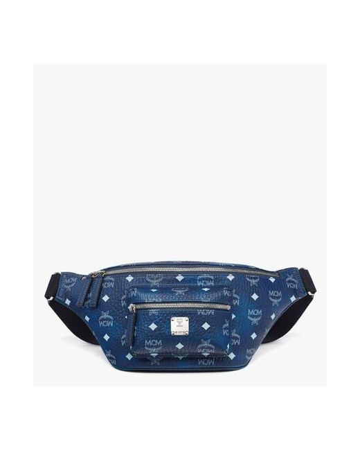 MCM Blue Fursten Belt Bag for men