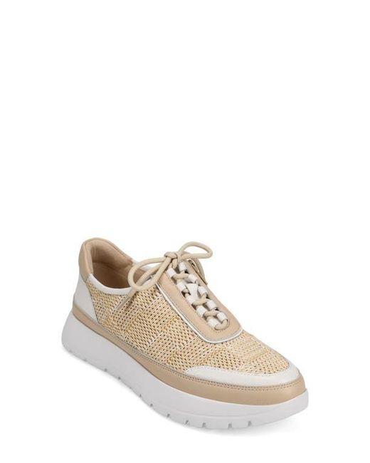 Vaneli White Qubi Platform Sneaker