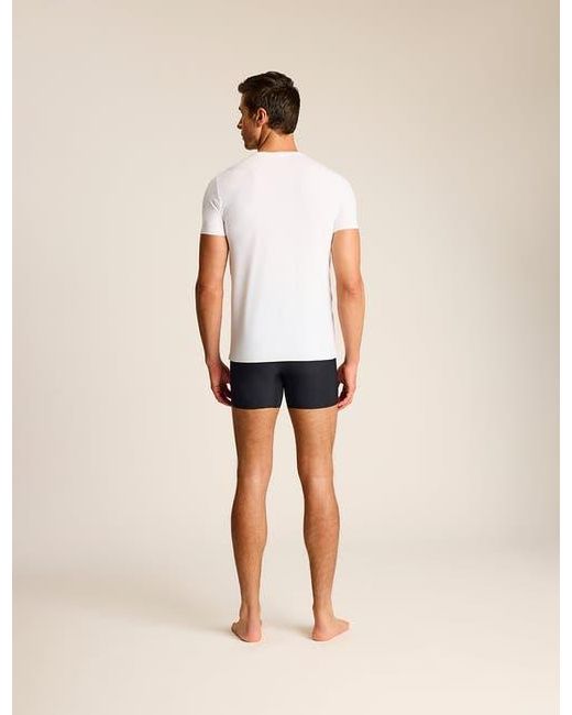 Commando White Classic Crewneck Undershirt for men
