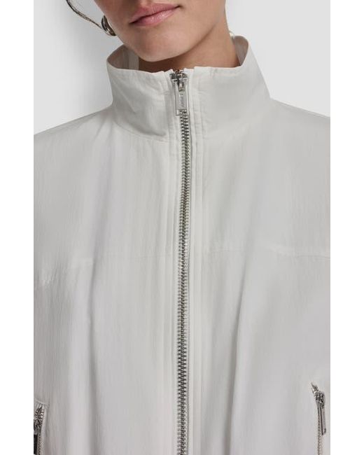DKNY Gray 1989 Logo Jacket