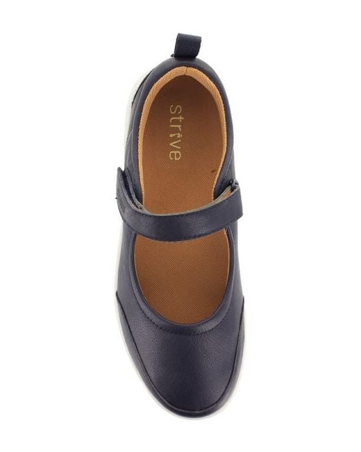 Strive White Skip Mary Jane Sneaker
