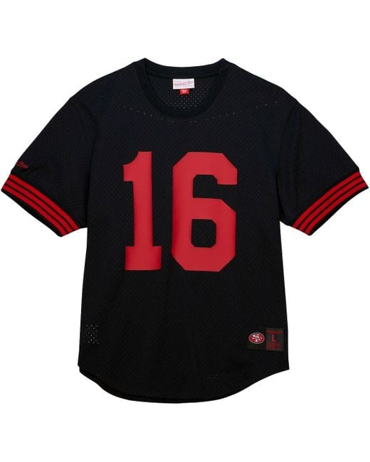 Black joe montana jersey new arrivals