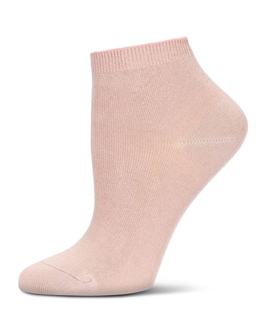 Memoi Natural Basic Silky-Soft Gauge Ankle Sock