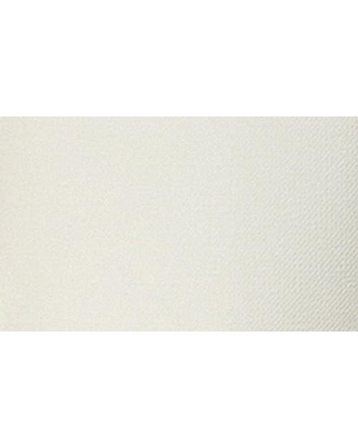 English Factory White High Waist Stretch Twill Shorts