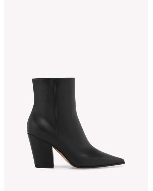 Gianvito Rossi Black Keinna Booties