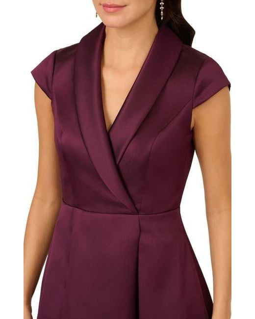 Adrianna Papell High-low Cocktail Dress in Purple | Lyst Adrianna Papell High-low Cocktail Dress in Purple | Lyst