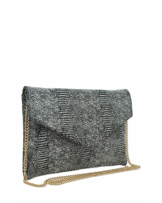 Moda Luxe Gray Stylish Cara Clutch Bag For Chic Nights Out