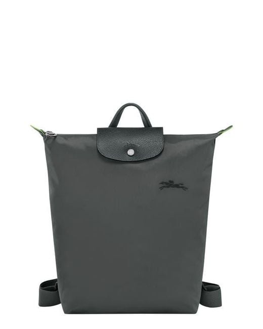 Longchamp Black Medium Le Pliage Backpack