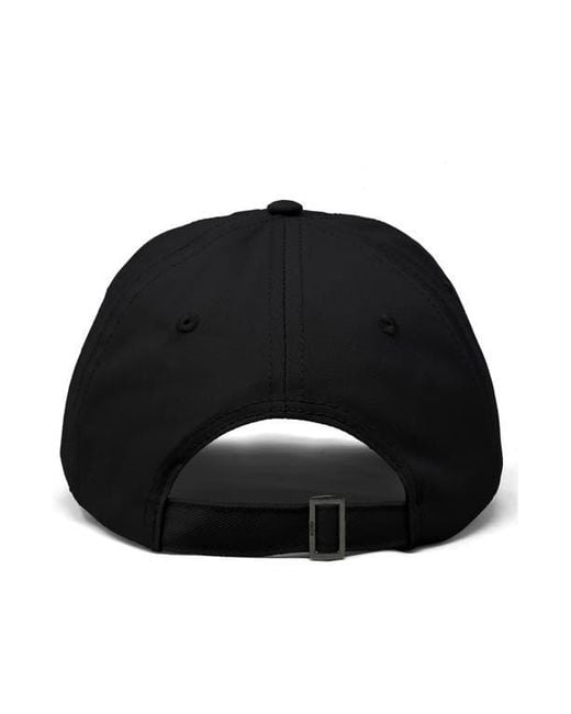 Alix Black Capybara Donut Embroidered Cap for men