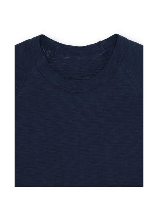 Fortela Blue Indiana Cotton Long Sleeve T-Shirt for men