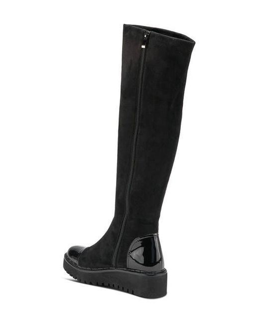 AZURA BY SPRING STEP Black Quappa Knee High Boot