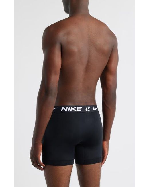 Nike Blue 3-Pack Dri-Fit Essential Micro Boxer Briefs for men
