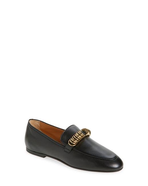 Tod's Black Ring Loafer