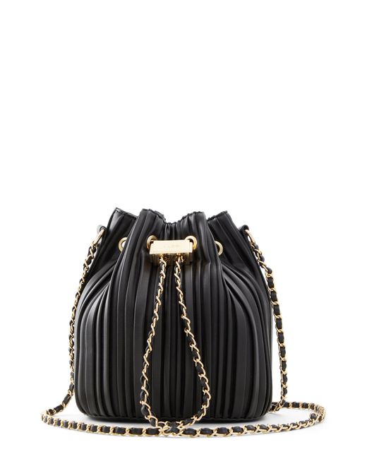 ALDO Muddal Faux Leather Bucket Bag in Black Lyst