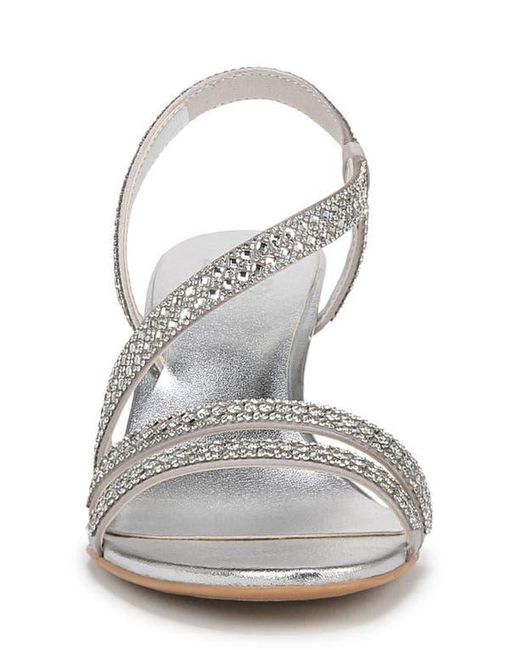 Naturalizer White Vanessa Slingback Sandal