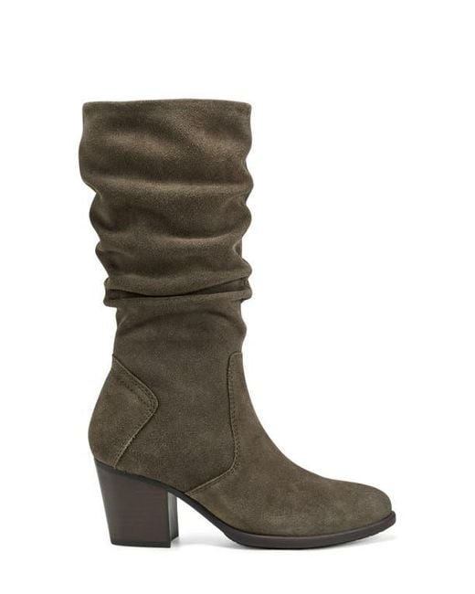 Earth Green Vine Slouch Boot
