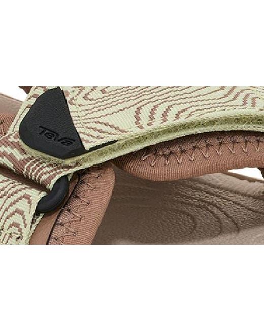 Teva Brown Grandview Max Sandal