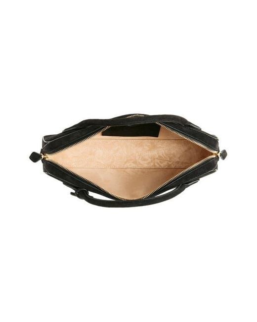 ハンドバッグ ALAIA Teckel Clutch suede handbag NOIR Le Teckel suede clutch in black - Alaia | Mytheresa