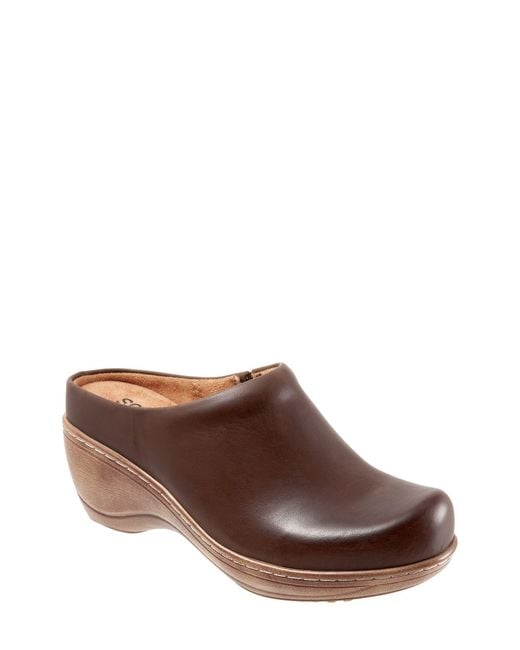 Softwalk® Brown Madison Clog