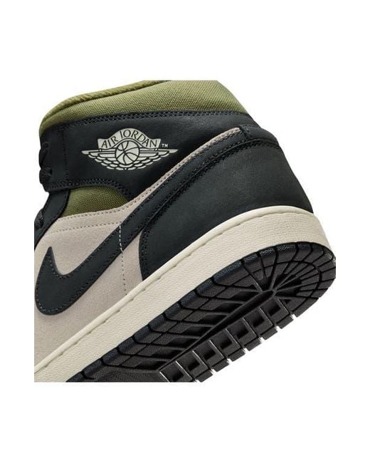 Nike Black Air 1 Mid Se Sneaker for men