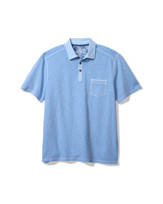 Tommy Bahama Blue Condesa Canyon Organic Cotton Polo Shirt for men