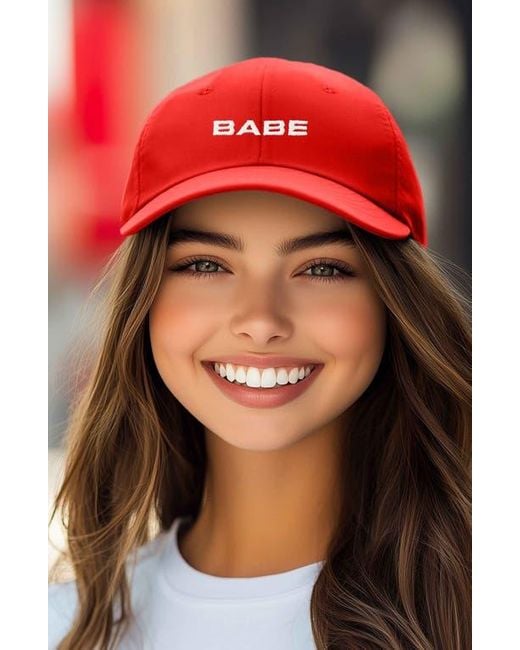 Alix Babe Embroidered Cap