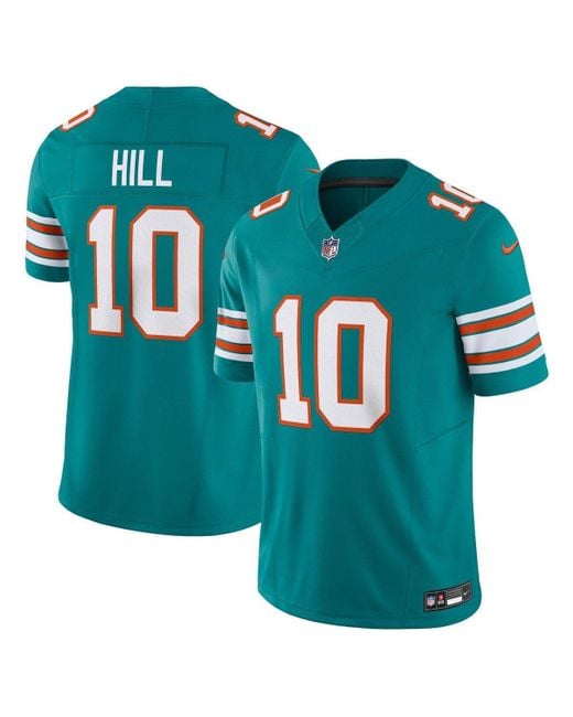 Tyreek Hill Miami Dolphins Nike Vapor F.U.S.E. Limited Jersey - Aqua