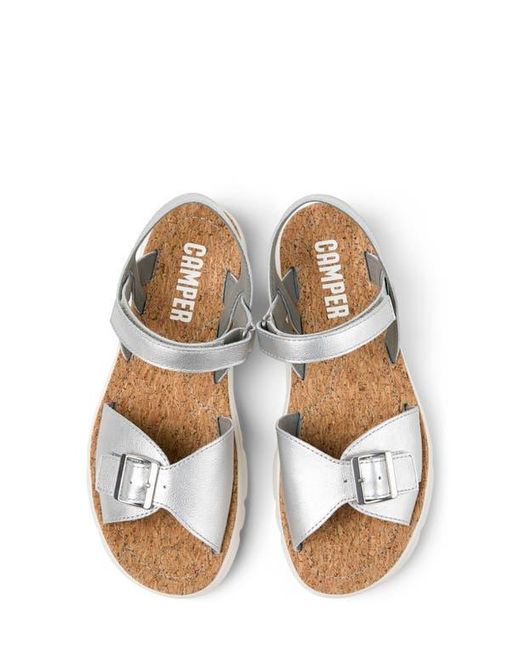 Camper Metallic 2-strap Sandal