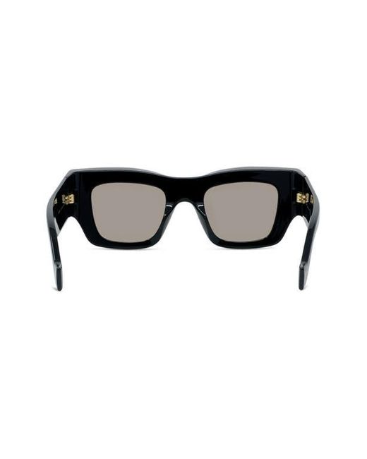 Loewe Black Signature 56Mm Rectangular Sunglasses